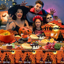 Friendly Dinnerware set Halloween Disposable Tableware Napkins Paper Plates