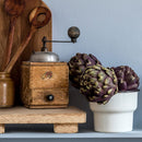 Wood Pedestal Riser Stand Wooden Soap Holder Wood Tray for Bathroom Home Kitchen