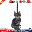 Toilet Paper Holder Cat Wrought Iron Bathroom Towel Storage Rack Shelf (B) Newly