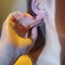 Water Flower Chain Pendant Ear Clip Tassel Earring Stud Earring Ear Bone