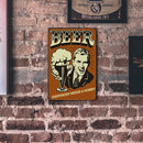 Retro Wine Beer Plaque Metal Tin Signs Painting for Home Wall Art (Beer) Newly