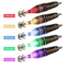 LED Squid Lure Lamp Fishing Squid Octopus Cuttle Attracting Light (Blue)