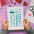 Cutting Dies and Clear Stamps Stencils DIY Scrapbooking Craft Embossing Template