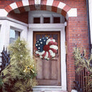 Patriotic Independence Wreath For Front Door Fourth of Wreath Decor July L3B0