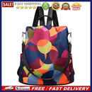 Women Oxford Travel School Bags Girls Anti Theft Backpacks (Multicolor)