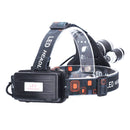 USB Rechargeable Portable Flashlight Headlamp Bright Outdoor Camping Headli