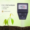 2 in 1 Garden Soil Fertility Analyzer with Probe Plant Moisture PH Sensor