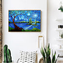 Full Round Drill Rhinestone Picture DIY Living Tree Diamond Painting Poster