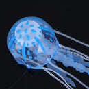 Simulation Artificial Jellyfish Glowing Aquarium Fish Tank Decor(Blue) Newly