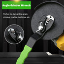 Adjustable U-Shaped Angle Grinder Key Pin Wrench Cutting Machine Spanner Newly