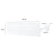 Retractable Adjustable Air Conditioner Cover Windshield Air Conditioning Baff