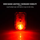 LED Bicycle Saddle Rest Red Light Night Safety Warning Fast Charging Bicycle Rü