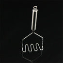 Home  Squeeze Ricer Smooth Wave Shape Stainless Steel Crusher Potato Masher