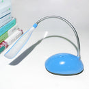 LED Table Light Battery Eye Protection Reading Household Book Lamp (Blue) Newly