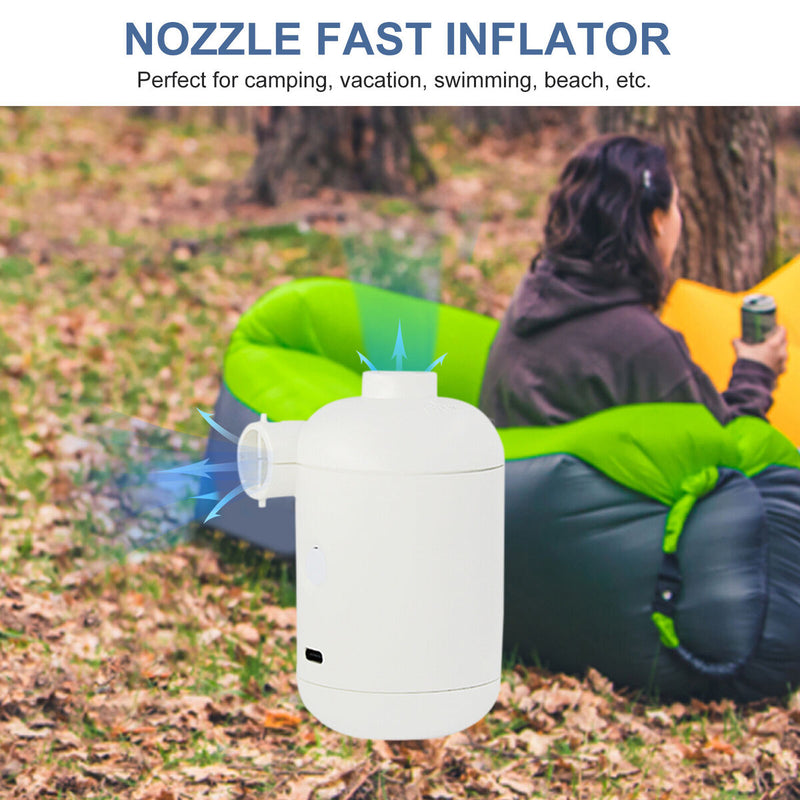 Portable USB Charging Fast Inflator - Suitable for Inflatable Pool Toys & Rings
