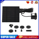7V 200L/H Outdoor Fish Tank Fountain Pool Pond Solar Panel Water Pump Kits
