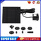 7V 200L/H Outdoor Fish Tank Fountain Pool Pond Solar Panel Water Pump Kits