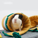 Pig Cage Hamster Slow Food Tunnel Pet Play Blanket Chinchilla Fitness Blanket