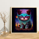 5D DIY Part Special Shaped Drill Diamond Painting Cat