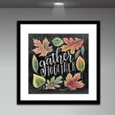 Diamond Painting Blackboard Leaves 5D Full Round Rhinestone Picture 30x30cm