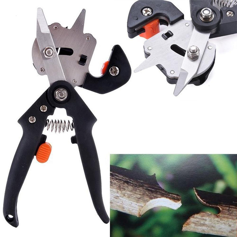 Garden Fruit Tree Pruning Shears Scissor Grafting CuttingTool + 2 Blades