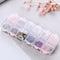 Drug Pill Holder Nail Art Tips Craft Organizer Small Case Storage Boxes