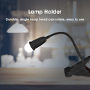 E27 Lamp Holder for LED Clip Table Lamp 1.7m Wire US Plug Home Hotel Supply