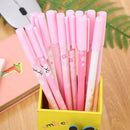 Creative School Office Flower Stationery Cute Style Gel Pen Pink