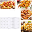 10/50pcs Air Fryer Liners Available Baking Sheets Perforated Parchment Papers