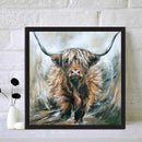 Yak Oil Paint By Numbers Kits Canvas Picture Wall Art DIY Craft Coloring Dr