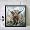 Yak Oil Paint By Numbers Kits Canvas Picture Wall Art DIY Craft Coloring Dr