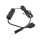 USB Male To Female Cable Extension with ON/OFF Switch 1m Fan Power Supply Wire