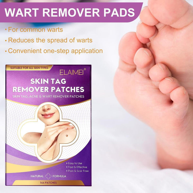 144X Skin Tag Akne Patch Punkte Hydrokolloid Pickel Pickelentferner Patches NEU.