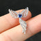 Elegant Fashion Women Religion Prayer Jewelry Angelwing Pendant Virgin Mary