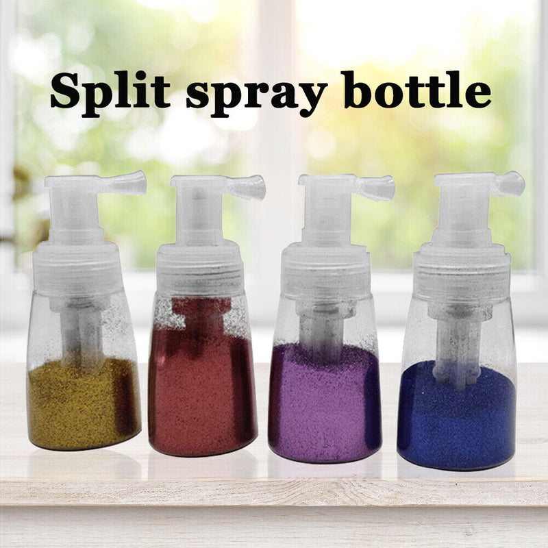 180ml Powder Spray Bottle Portable Bottle Talcum Powder Bottle Hairdressing Tool