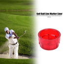 360-degree Golf Scriber Golf Ball Line Marker Liner Template Drawing Tool Newly