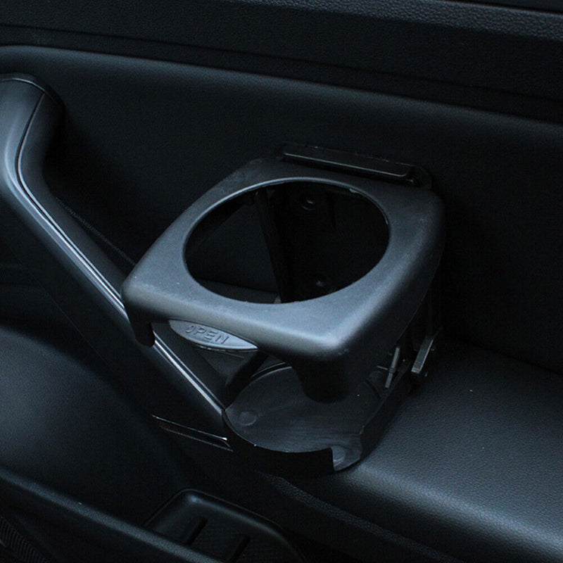 Universal Car Cup Drink Holder Support Auto Interior Folding Brace (Black) Newly