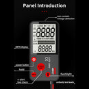 Digital Multimeter AC/DC Voltage Meter Ohm Tester LCD Large Screen Flash Light
