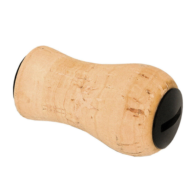Fishing Reel Handle Knob DIY Cork Grip Replacement for Baitcasting (Black) Newly