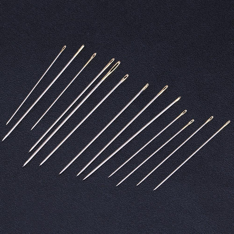 16pcs/set Hand Sewing Needles Kit Household ?Leather Carpet Repair Tools Newly