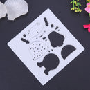 Snowvirtuos Hippo Cutting Tools Stencil DIY Scrapbooking Album Decor Paper