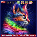 Full Mosaic Kit 5D DIY Diamond Art Embroidery Home Decor Cat Diamond Painti