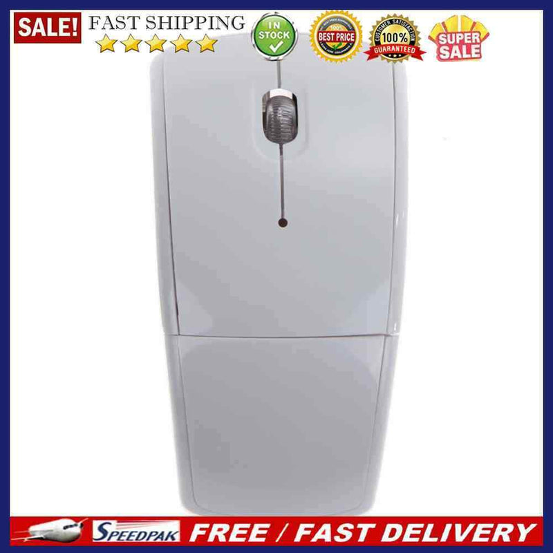 2.4GHz Wireless Arc Folding Mouse with USB Receiver for Laptop Tablet PC