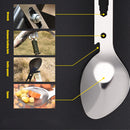 Multifunctional Stainless Steel EDC Spork Fork Spoon Bottle Opener for Picn
