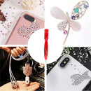 #A Two Heads Diamond Painting Accessories Multifunction Rhinestone Picker Pen Re