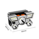 350LM LED Headlamp USB Rechargeable Waterproof Outdoor Fishing Headlight