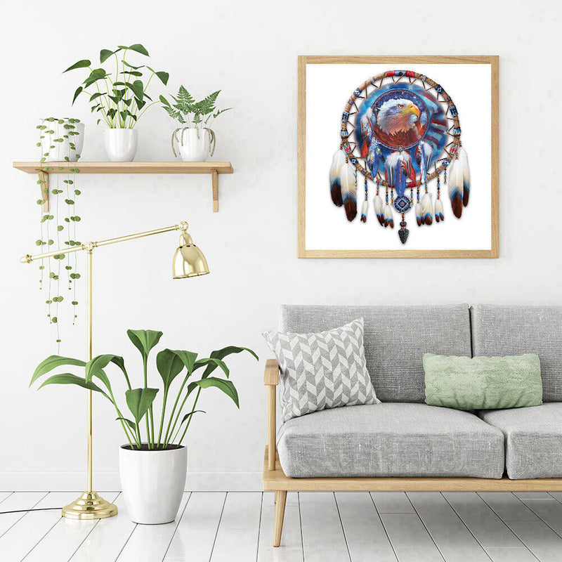 Dreamcatcher Full Round Drill 5D Mosaic Diamond Painting Picture of Rhinestone