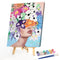 Flower Girl Oil Paint By Numbers Kits Canvas Picture Wall Art DIY Craft