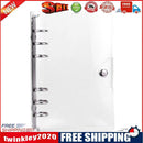 PVC Loose-Leaf Shell Notebook Diary Hand Account Binder (Transparent A6)