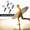 4pcs Longboard Surfing Fins Clip Nylon Longboard Fittings Detachable Access